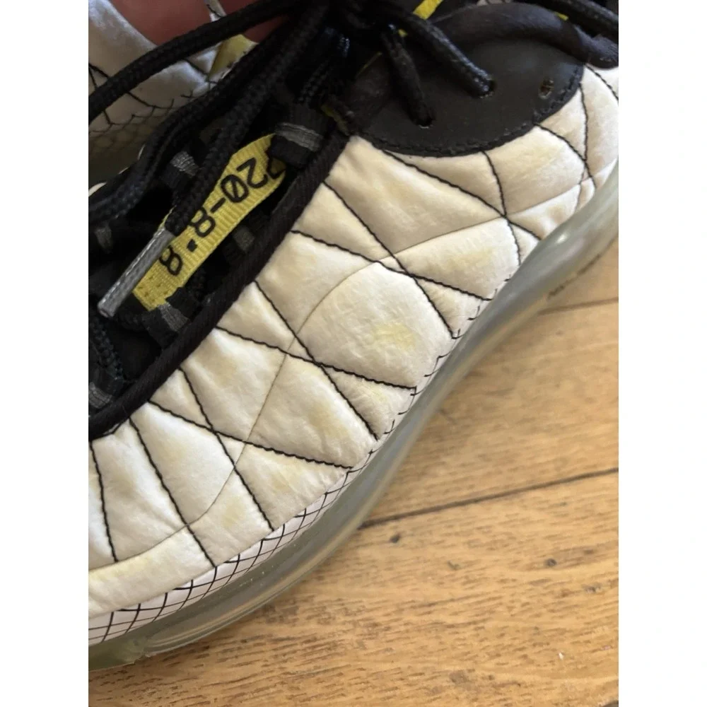 Nike Air MX 720-818 White Black Opti Yellow CI3871-100 Men's 7.5